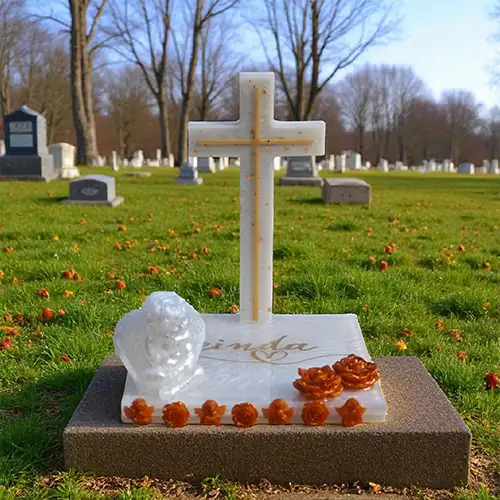 Grande plaque funéraire