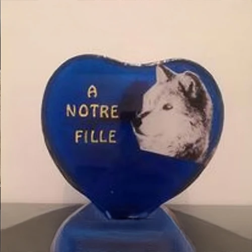 Cœur monument funéraire