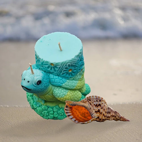 Bougie tortue