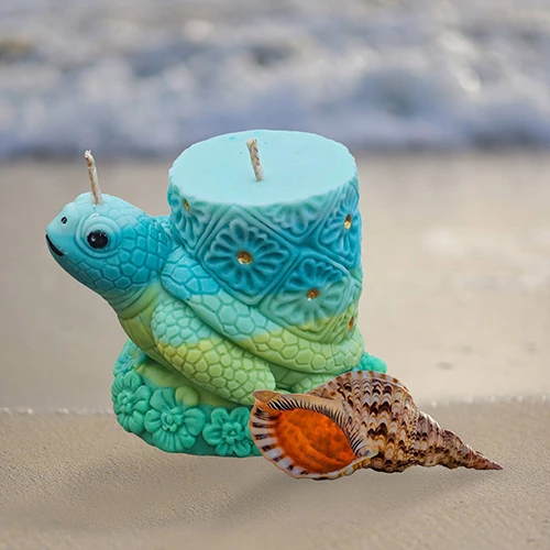 Bougie tortue