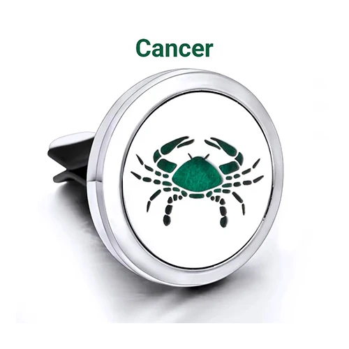 Diffuseur de voiture à tampon  signe astro cancer