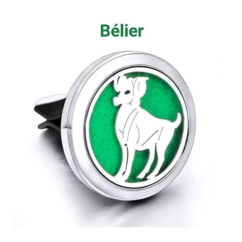 Diffuseur de voiture à tampon  signe astro bélier