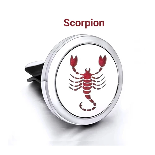 Diffuseur de voiture à tampon  signe astro scorpion