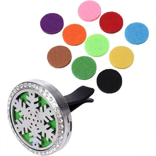 Lot de tampon pour diffuseur voiture conditionner en sachet de 5 tampons