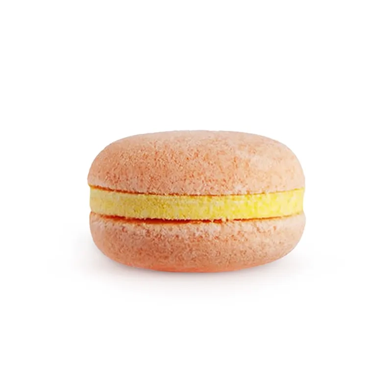 Macaron de bain parfum pêche