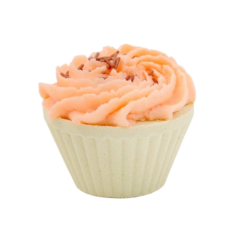Cupcake de bain parfum pomme d'amour