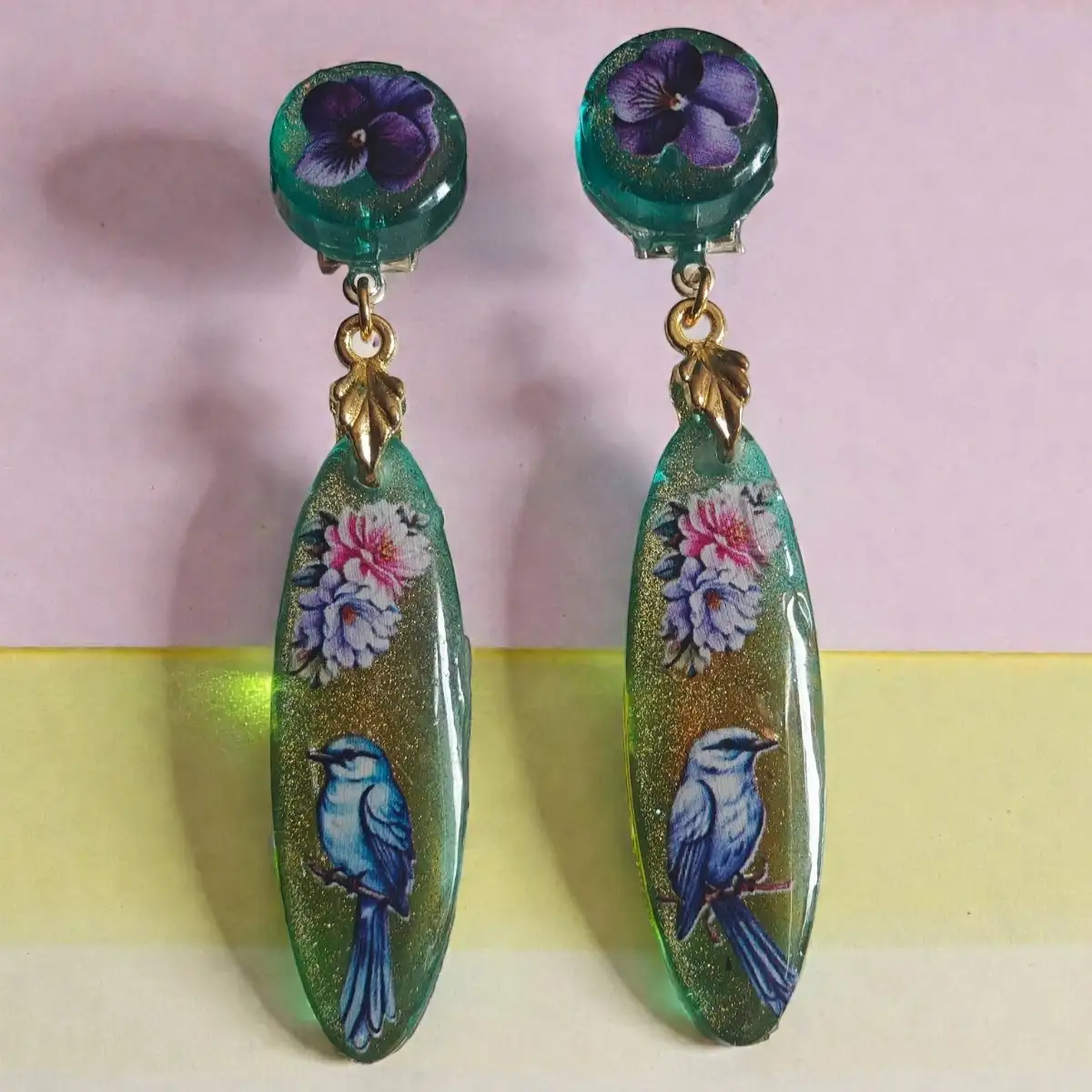 Boucle d'oreille à pince