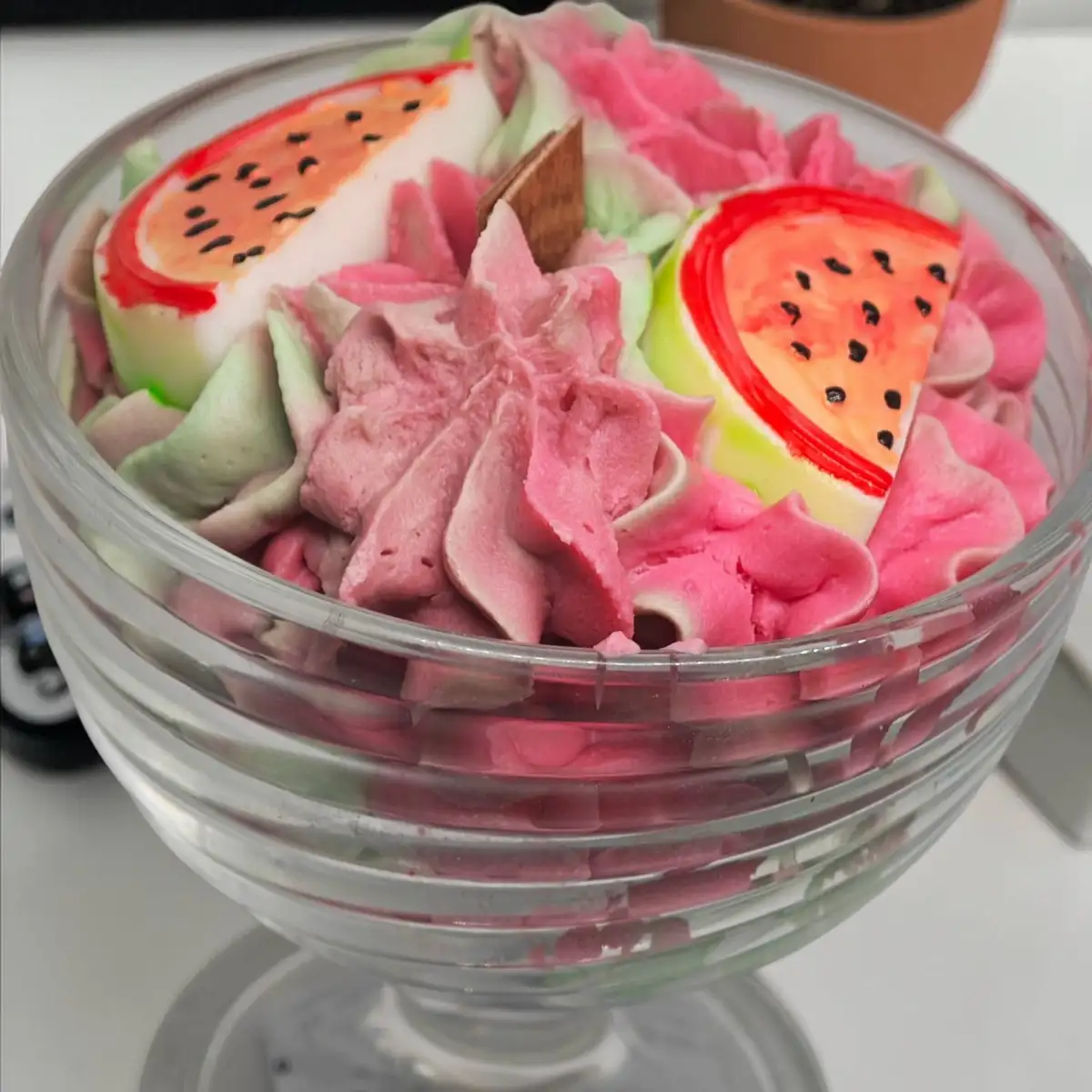 Bougie pastèque melon 300g