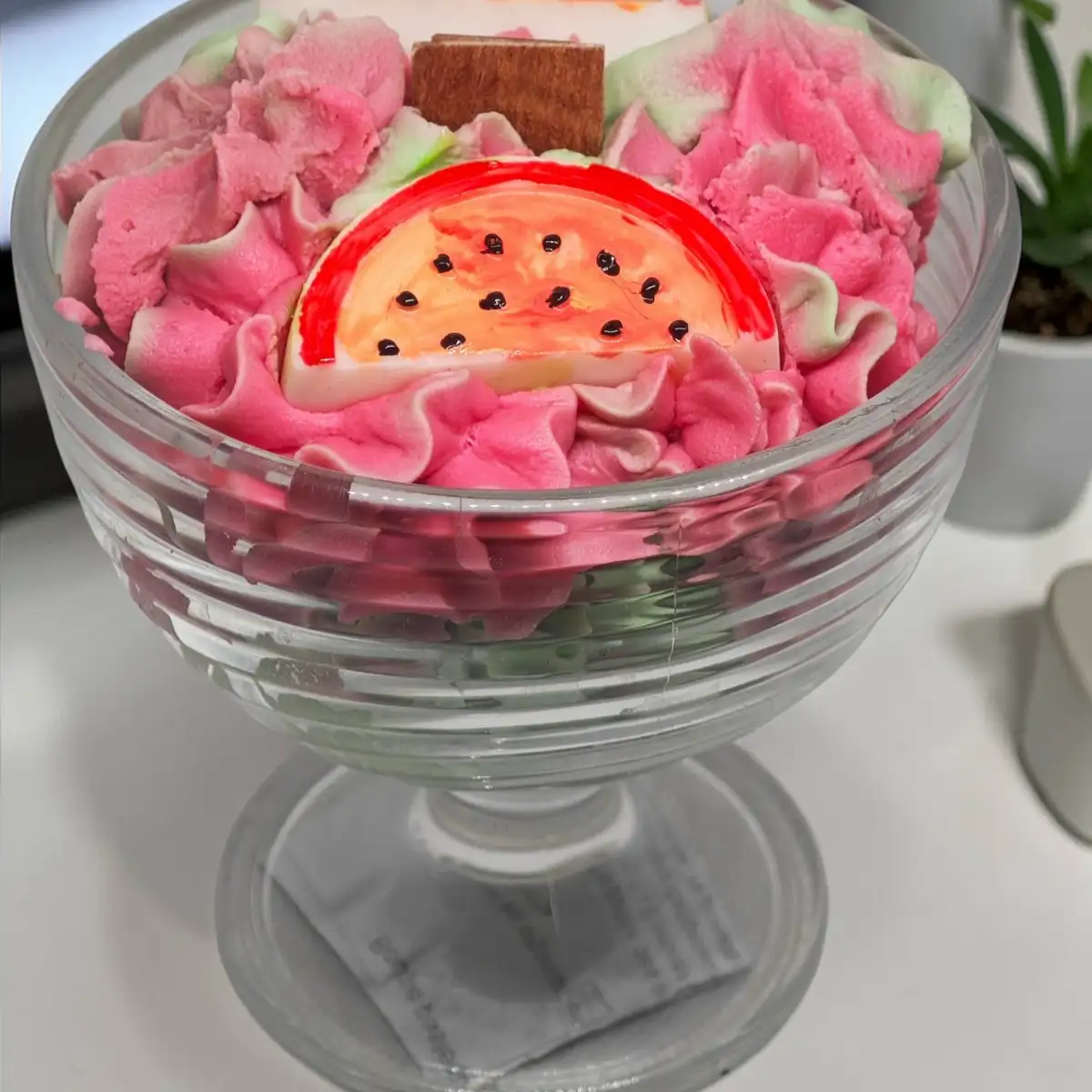 Bougie pastèque melon 300g